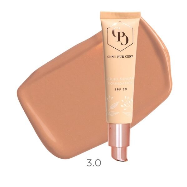 CPC Skystas mineralinis makiažo pagrindas, 3.0, 30 ml.